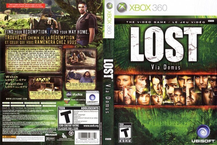 Lost (по сериалу  Остаться в живых) XBOX 360 (б/у)