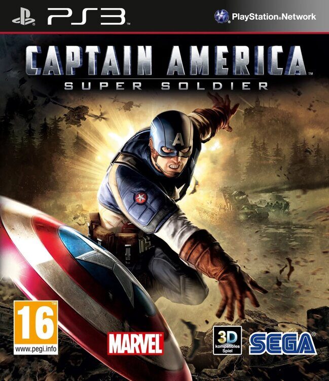 Captain America Super Soldier PS3 б/у