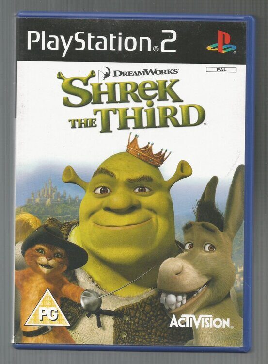 Shrek The Third PS2 б/у