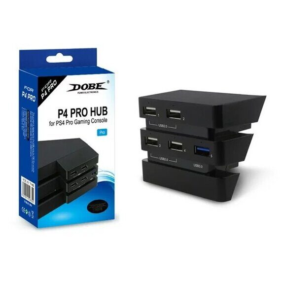 Разветвитель USB HUB  5 для PS4 PRO, DOBE [PS4]