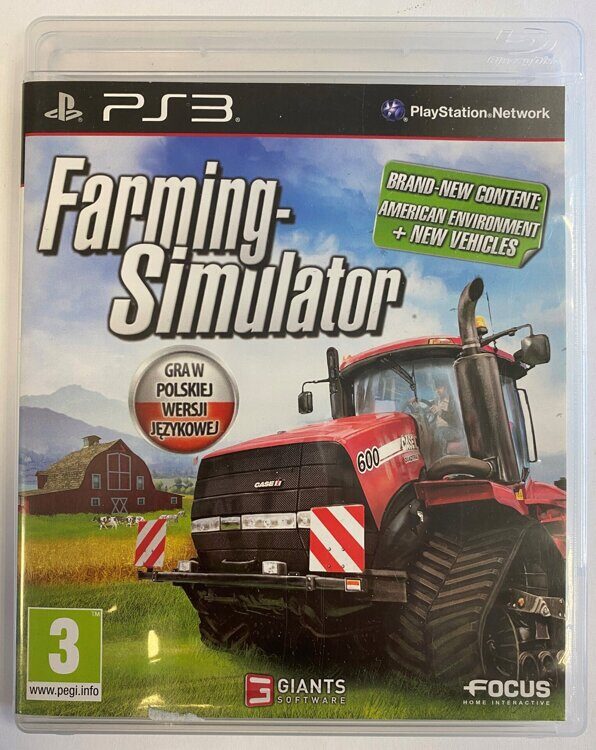 Farming Simulator PS3 б/у