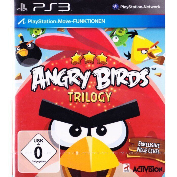 Angry Birds Trilogy PS3 (б/у) (поддерживается PS Move)